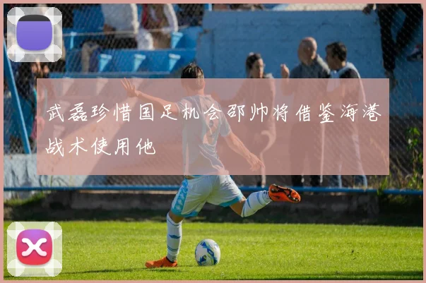 武磊珍惜国足机会邵帅将借鉴海港战术使用他